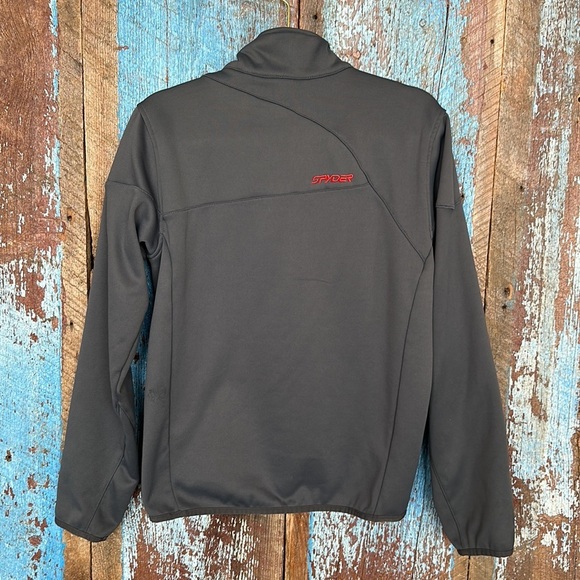 Spyder Men's Raider Gray 1/4 Zip Sweater Size Small - Picture 5 of 5